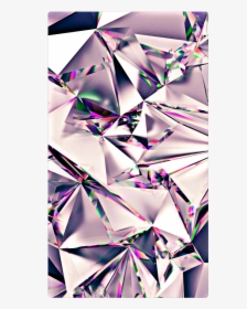 #diamonds #diamond #background #backgrounds #overlays - Mirror Reflection Diamonds, HD Png Download, Transparent PNG