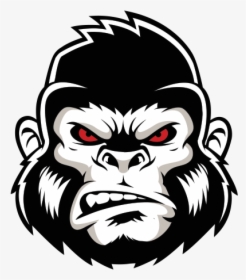 Collection Of Free Gorilla Vector Smoking Download - Gorilla Logo, HD Png Download, Transparent PNG