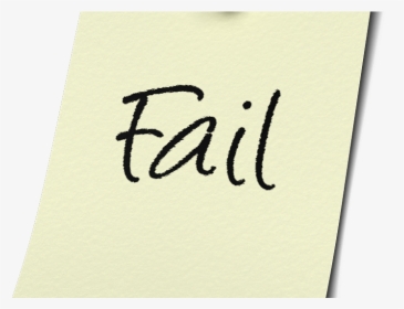 Failure Experience , Png Download - Calligraphy, Transparent Png, Transparent PNG