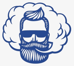 Man With A Mustache Logo, HD Png Download, Transparent PNG