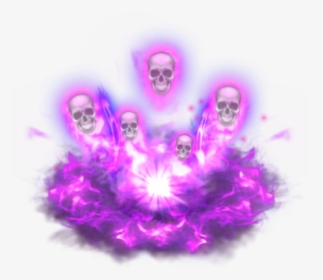 #mq #purple #skull #skulls #smoke, HD Png Download, Transparent PNG