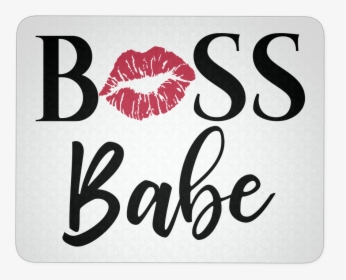 Boss Babe Lipstick Kiss Print - Label, HD Png Download, Transparent PNG