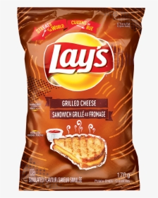 Lay S® Grilled Cheese Flavour Potato Chips - Lay's Sour Cream And Onion Chips, HD Png Download, Transparent PNG