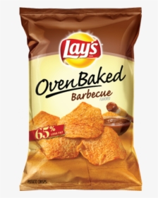 Lay S Oven Baked Barbecue Flavored Potato Crisps 1 - Oven Baked Lays Chips, HD Png Download, Transparent PNG