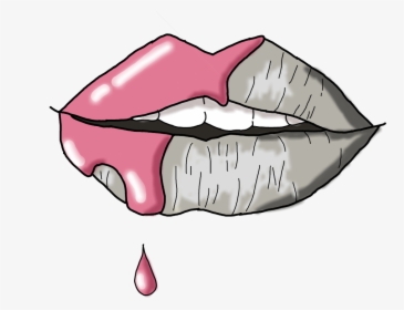 Transparent Pink Lips Clipart - Lips Picsart, HD Png Download, Transparent PNG