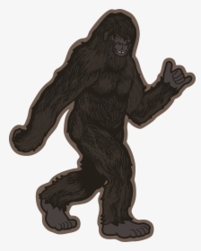 Bigfoot Hang Loose Stroll Sticker - Transparent Bigfoot Png, Png Download, Transparent PNG