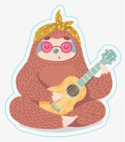 Transparent Hang Loose Png - Cute Sloth Backgrounds, Png Download, Transparent PNG