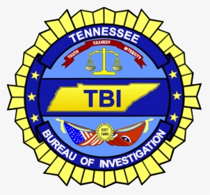 Tbi Adds Two To Most Wanted - Tennessee Bureau Of Investigation Logo, HD Png Download, Transparent PNG