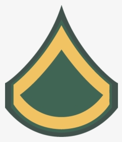 Ww2 Us Army Rank - Army Private First Class Rank, HD Png Download, Transparent PNG