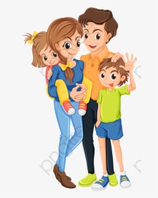 Family Clipart Happy, HD Png Download, Transparent PNG