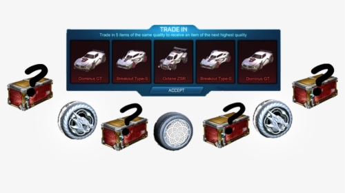 Pcc Trade Ups Available For Rocket League, Xbox One - Corvette Stingray, HD Png Download, Transparent PNG
