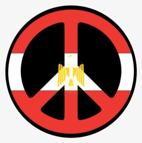 Scalable Vector Graphics Peace Flag Of Egypt Peacesymbol - Rasta Peace Sign, HD Png Download, Transparent PNG