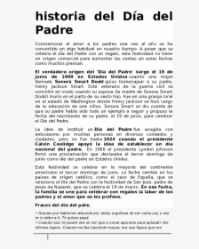 Reseña Historica Del Dia Del Padre, HD Png Download, Transparent PNG