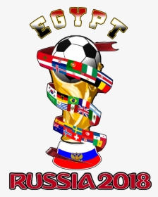 Egypt World Cup Russia Camisetas El Dise Clipart ,, HD Png Download, Transparent PNG