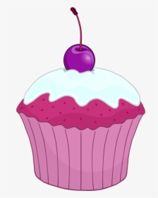 Cake Vector Clip Art Library - Clipart Muffin Png, Transparent Png, Transparent PNG