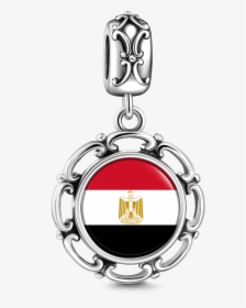 Egypt Flag Pendant Charms   Class - Emblem, HD Png Download, Transparent PNG