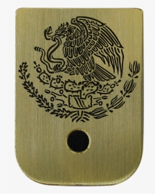 Mexican Eagle Brass Brushed Finish Mag Plate - Mexican Independence Day Artwork, HD Png Download, Transparent PNG