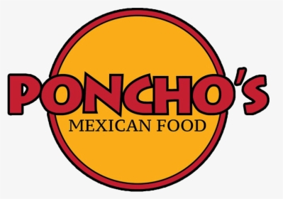 Ponchos Mexican Food Delivery Clipart , Png Download - Logo Poncho's Restaurant, Transparent Png, Transparent PNG