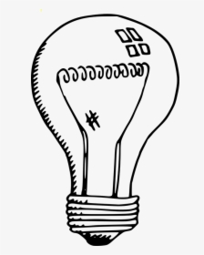 Bulb, Incandescent, Electric, Lamp, Off, Lighting - Incandescent Light Bulb Clipart, HD Png Download, Transparent PNG