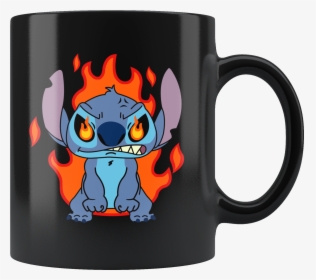 Angry Stitch Disney Mug - Angry Stitch, HD Png Download, Transparent PNG