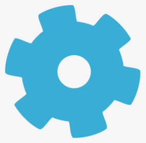 Blue Gear Icon Clipart, HD Png Download, Transparent PNG