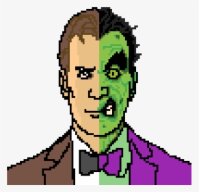 Dc´s Two Face - Cartoon, HD Png Download, Transparent PNG