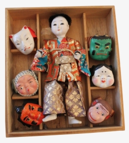 Antique Japanese Doll Png, Transparent Png, Transparent PNG