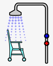 Shaving Foam - Picture - Shower - Picture - Shower - Shower Chair Cartoon, HD Png Download, Transparent PNG