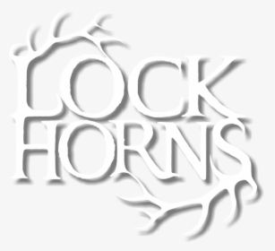 Lock Horns - Calligraphy, HD Png Download, Transparent PNG