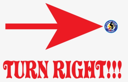 Turn Right Arrow Label - Clip Art Turn Right Arrow, HD Png Download, Transparent PNG