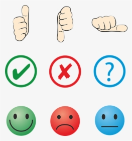 How Accurate Is Social Media Sentiment Analysis - Good Bad Neutral Icons, HD Png Download, Transparent PNG