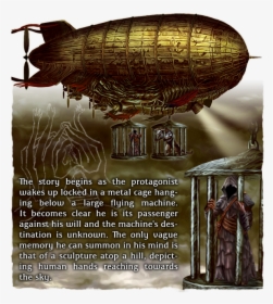 Those Are However The Least Of His Problems As The - Point And Click Adventure Airship, HD Png Download, Transparent PNG