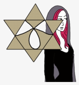 Occult Clipart Group Witch - Triangle, HD Png Download, Transparent PNG