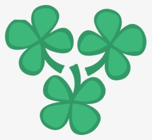 Finding A Ton Of Four Leaf Clovers Few Five Pictures - Four Leaves Clover Cartoon, HD Png Download, Transparent PNG