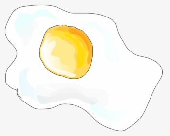 Huevo, Frito, Yema De Huevo, - Cartoon Fried Egg, HD Png Download, Transparent PNG