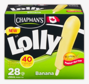 Chapman S Banana Lolly - Banana, HD Png Download, Transparent PNG