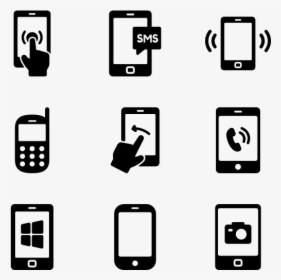 Smartphones - Icono De Smartphone Png, Transparent Png, Transparent PNG