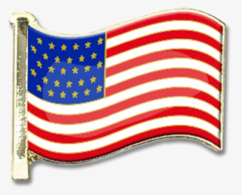 Usa Flag Badge - American Flag Badge Png, Transparent Png, Transparent PNG