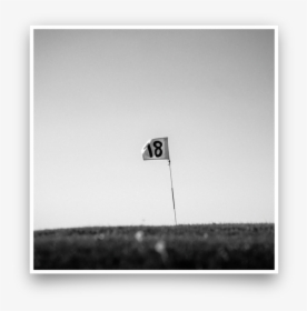 Transparent Golf Flag Png - Monochrome, Png Download, Transparent PNG
