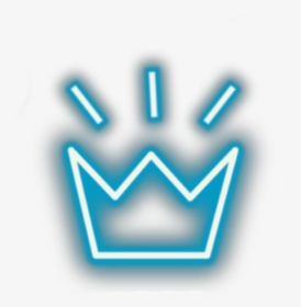 Transparent Neon Crown Png , Png Download - Neon Glowing Crown Png, Png Download, Transparent PNG