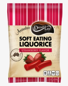 Darrell Lea Strawberry Licorice - Darrell Lea Soft Eating Licorice, HD Png Download, Transparent PNG