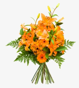 Ramo Flores Naranja Png, Transparent Png, Transparent PNG