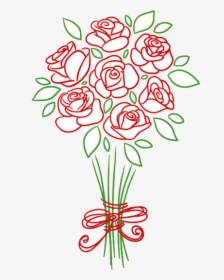 Ramo Flores Dibujo Boceto - Illustration, HD Png Download, Transparent PNG