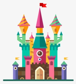 Fairy Tale Royalty-free Clip Art - Castle Cartoon, HD Png Download, Transparent PNG