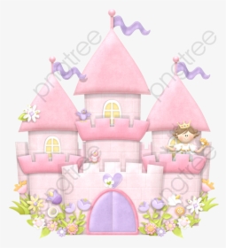 Transparent Cinderella Castle Clipart - Castle Princes Cartoon, HD Png Download, Transparent PNG