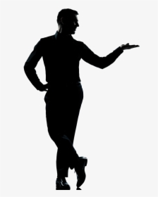 Man Hand Out Silhouette, HD Png Download, Transparent PNG