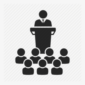 Presenter And Audience Png Clipart Computer Icons Audience - Multilingual Icon Png, Transparent Png, Transparent PNG