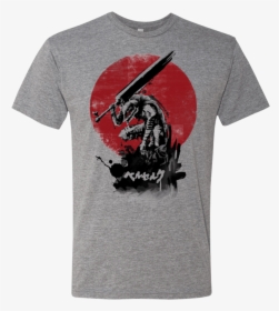 Red Sun Swordsman Men S Triblend T-shirt - T-shirt, HD Png Download, Transparent PNG