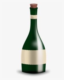 Transparent Wine Clipart Png - Şarap Şişesi Png, Png Download, Transparent PNG