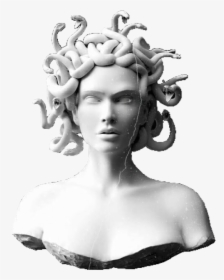 #statue #medusa #mythical #mythology #pngs #png #lovely - Medusa Statue Png, Transparent Png, Transparent PNG
